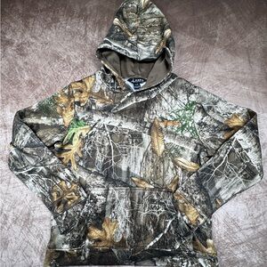 Habit RealTree Camo Hooded Sweatshirt hunting sweatshirt Youth XL